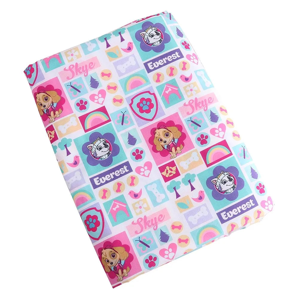 Paw Patrol Polyester Cotton Fabric Sewing Material For Clothes Dress Decor DIY Patchwork Quilting Material