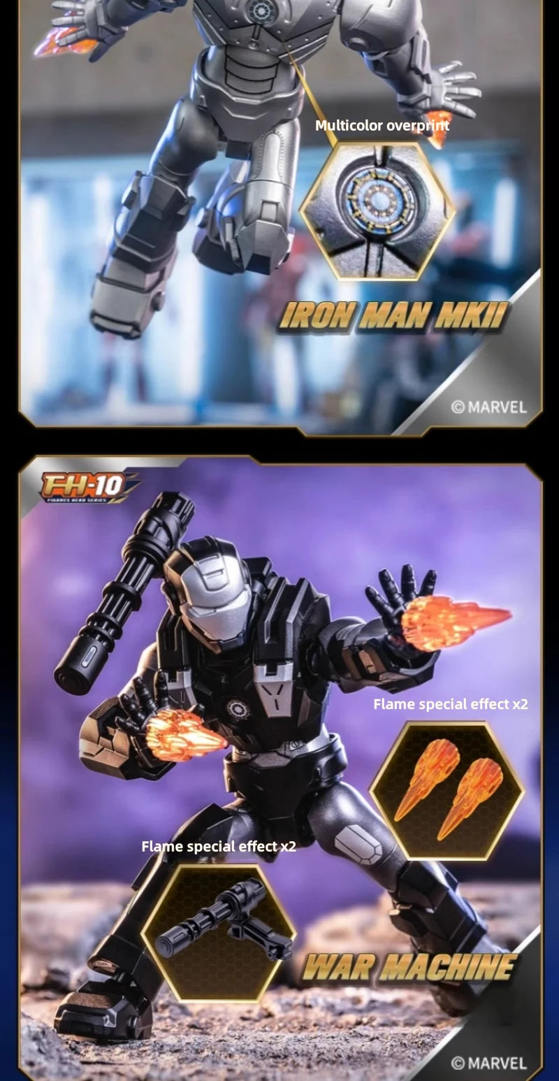 BLOKEES Marvel Building Blocks Galaxy Version 2 Unlimited Legend series Spider Man Iron Man Assembling Toy Model Ornaments Gifts