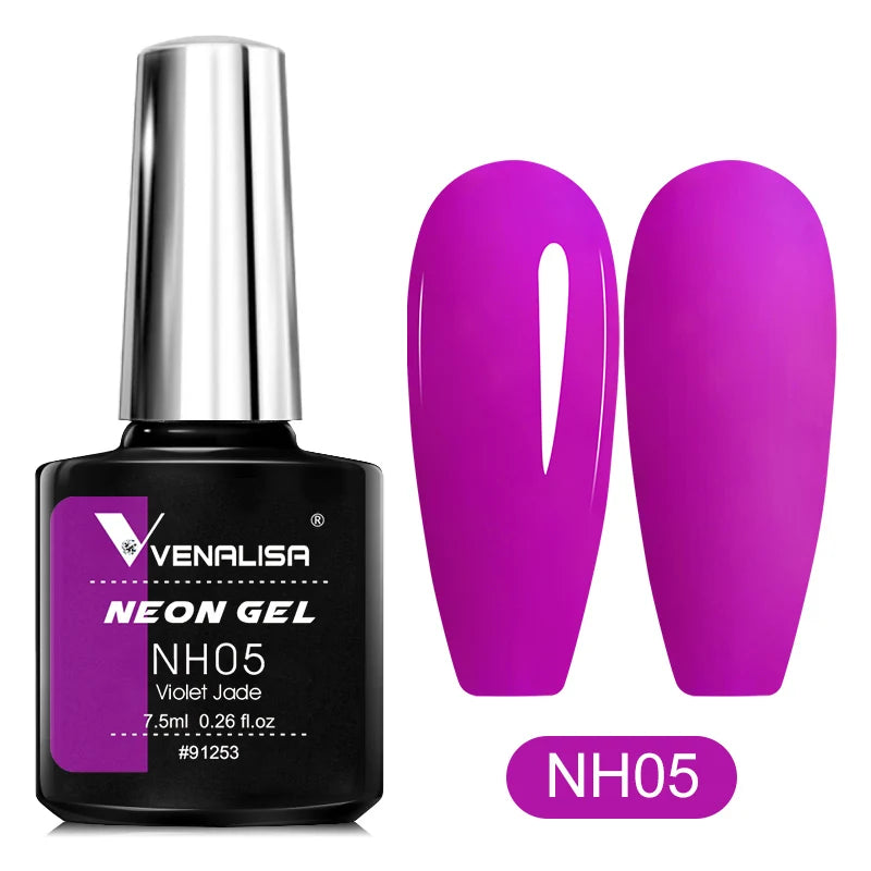 Vernis à ongles en gel néon  pour manucure 7,5 ml