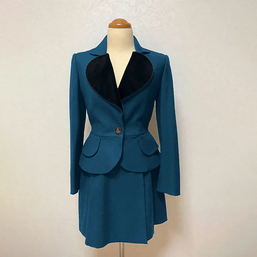 Costume 2 pièces personnalisé slim sweet