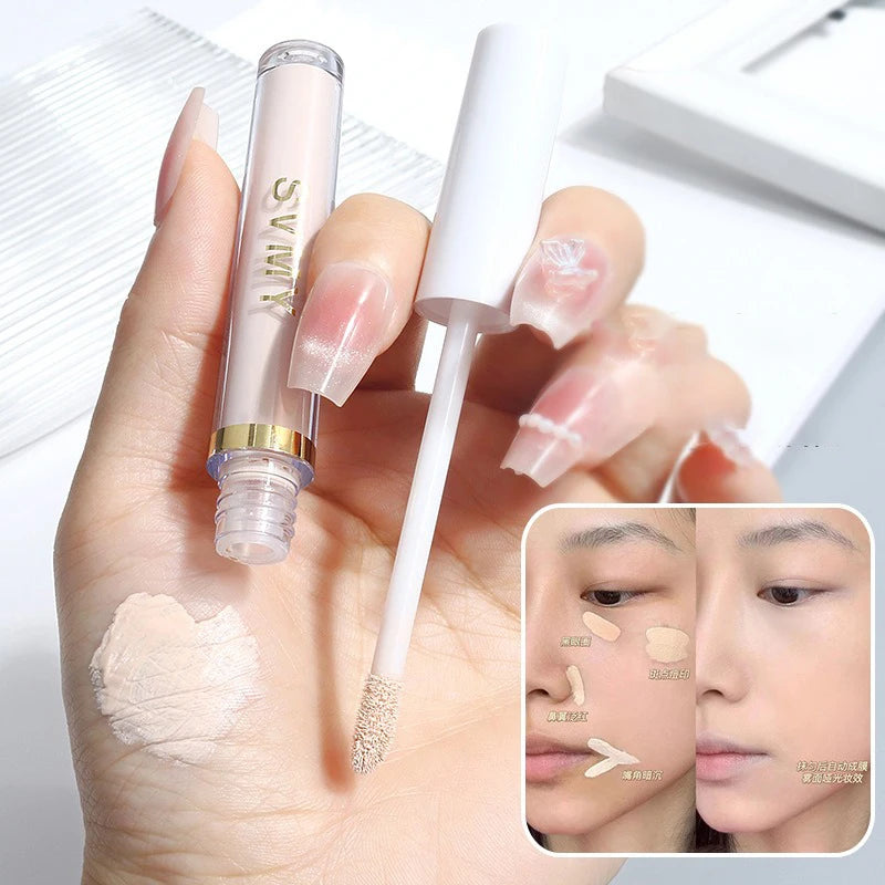 Waterproof Liquid Concealer Foundation Cream Matte High Coverage Oil Control Moisturizing Concealer Professional Face Makeup