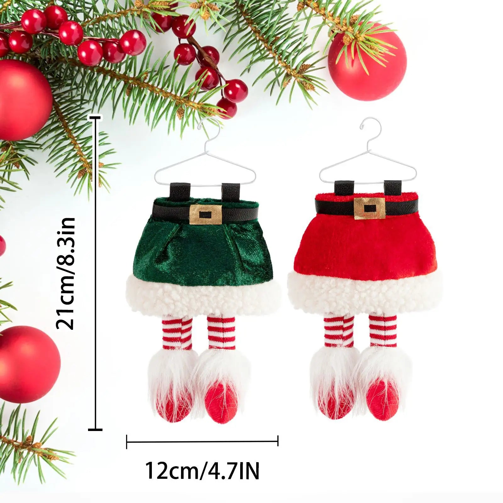 Christmas Tree Hanging Cloth Ornaments Hanging Decorations Pendants Xmas DIY Hangings For Home Holiday  Party Supplies
