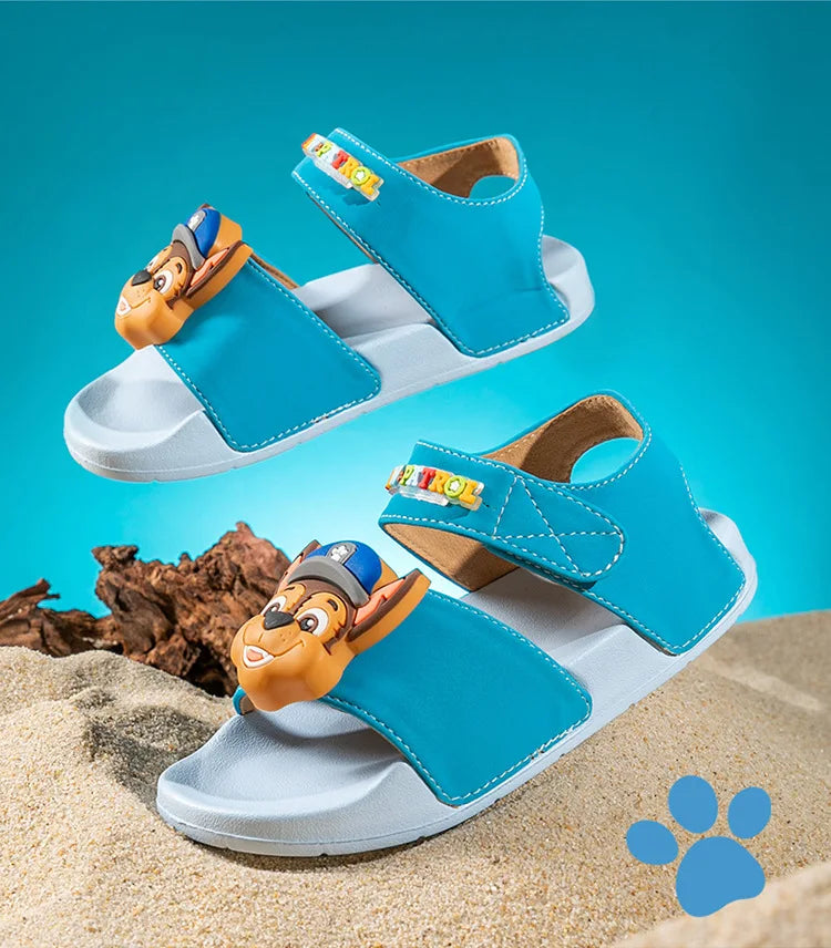 PAW PATROL Children's Sandals Outdoor Comfortable Non-slip Breathable Sandals Heel Strap Shoes for Boys And Girls