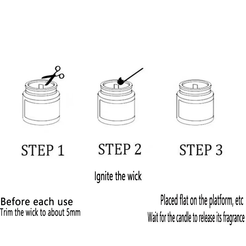 Soybean Aromatherapy Candle Christmas Décoration Aroma Romanticism Valentine's family   Gift For Home Natural  Without Smoke