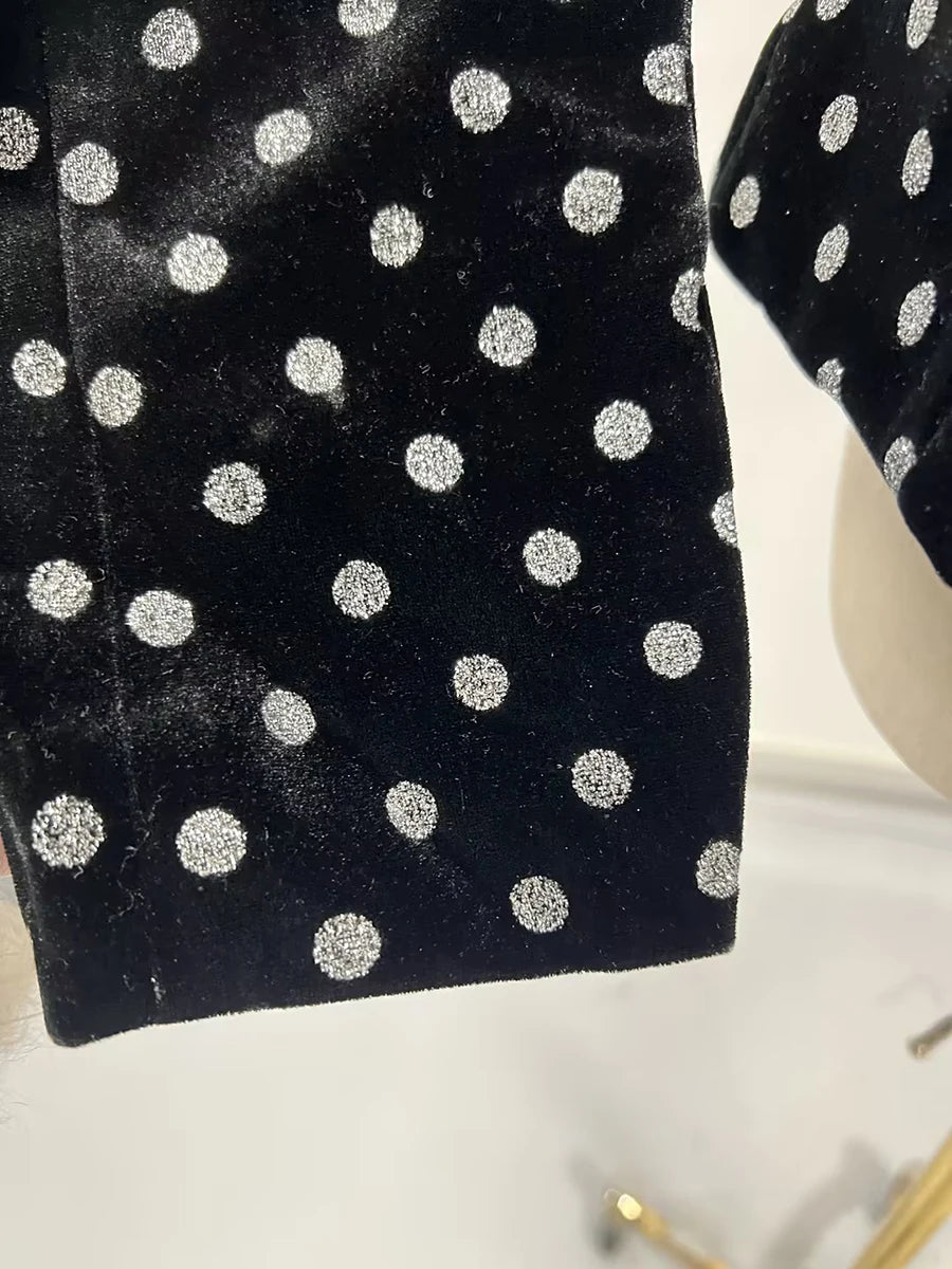 Blazer pour femmes col cranté manches longues