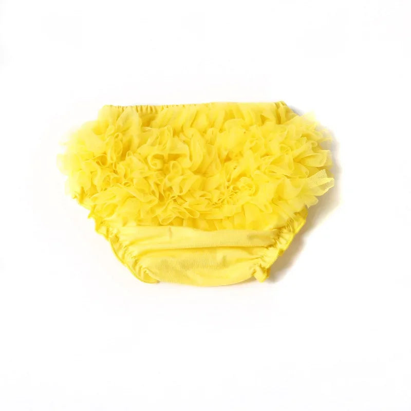 New Summer Shorts for Baby Girl Solid Color White Pink Yellow Grey Red Underpants Mesh Elastic Waist Children's Clothing E1200