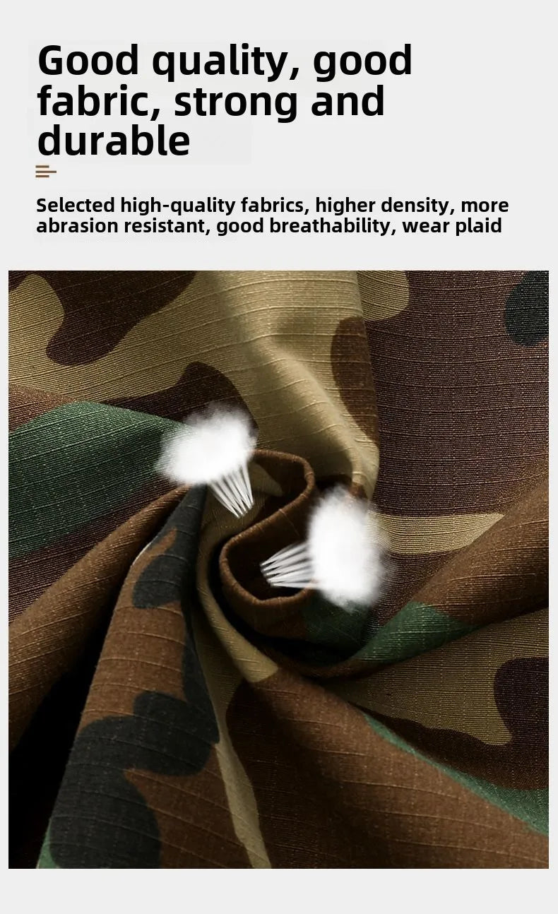 Ensemble de Travail Extérieur uniforme respirant  Camouflage Printemps