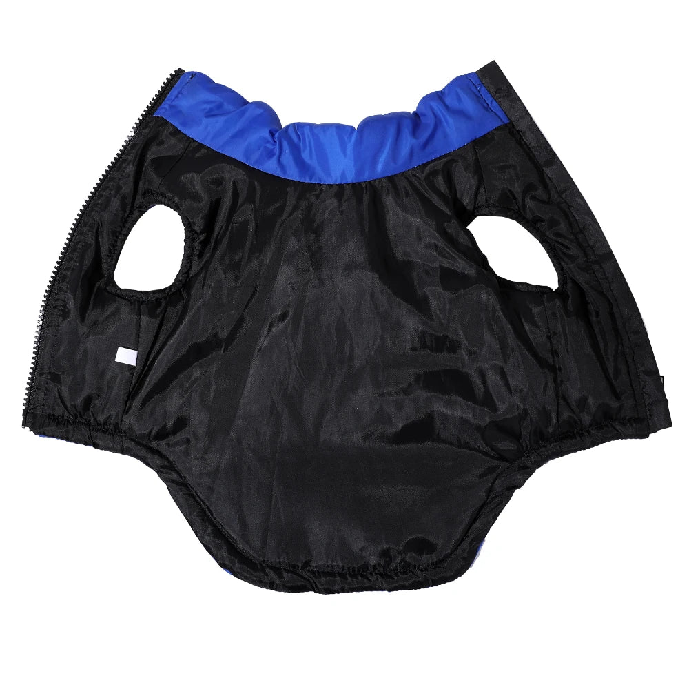 Warm Dog Coat For Autumn Winter Windproof Dogs Jacket With Harness Outdoor Waterproof Puppy Jacket For Small Medium Dogs Bulldog