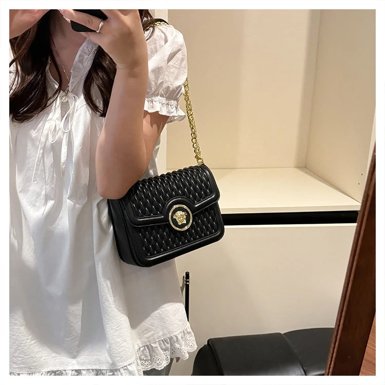 Leather Crossbody Bag Women's Shoulder Bag Messenger Bag Tote Bags Classic Elegant Luxury Brand