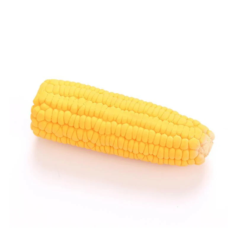 New Pet Toys Squeak Toys Latex Corn shape Puppy Dogs Toy Pet Supplies Training Playing Chewing Dog funny Toy For Small Dogs