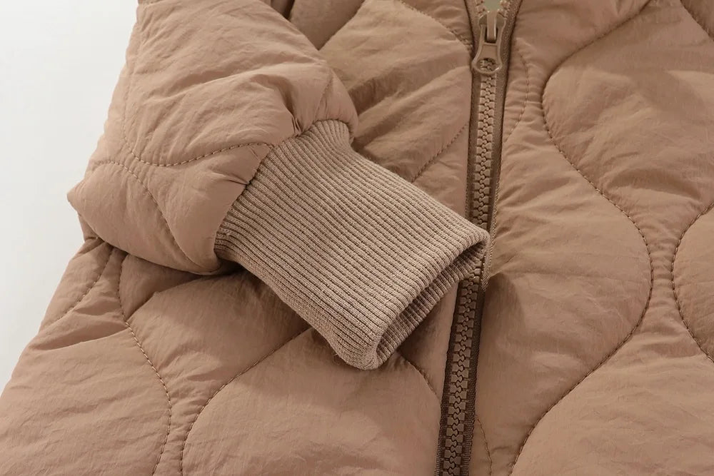 Baby Jumpsuit winter New plush and thick cotton clothing for Newborns crawling Clothes for infants and young baby outdoor clothe