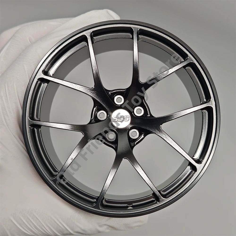 1/5 Car Model Metal Forged Assemble Refitting Wheel Hub  Creative Desktop Display  Personalized  Modification Toys Gift