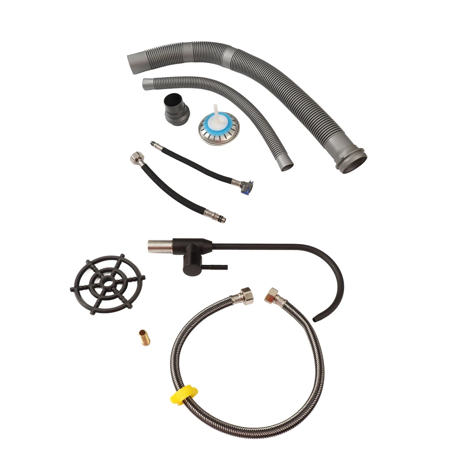 Kitchen Sink Digital Display Workstation Under Counter Kitchen Sink Basin 68x45cm Thickened Stainless Steel Kitchen Sink