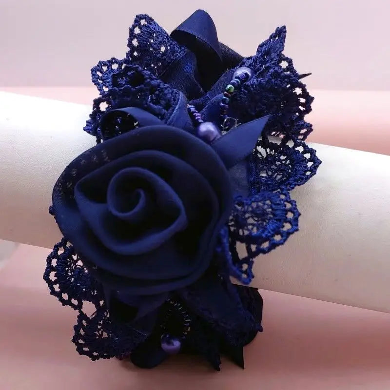 Élastique pour cheveux Fleur