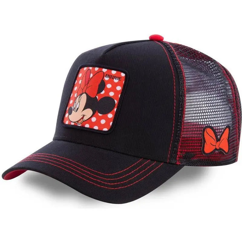 Cartoon Disney Mickey Goofy Sun Protection Baseball Casquette de baseball Kawaii Donald Duck Visière d'extérieur Chapeau de sport Chapeau de maille de camionneur réglable