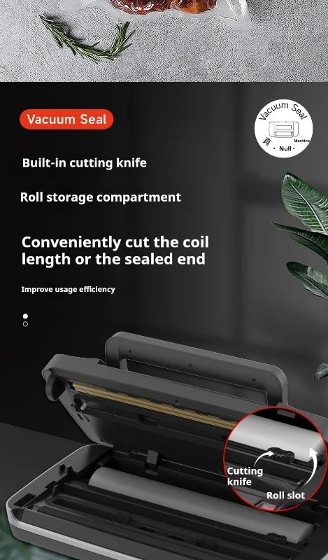 sv639Vacuum Packaging Machine Fully Automatic Double Sealing Large Suction Sealing Machine Long-lasting Freshness Preservation