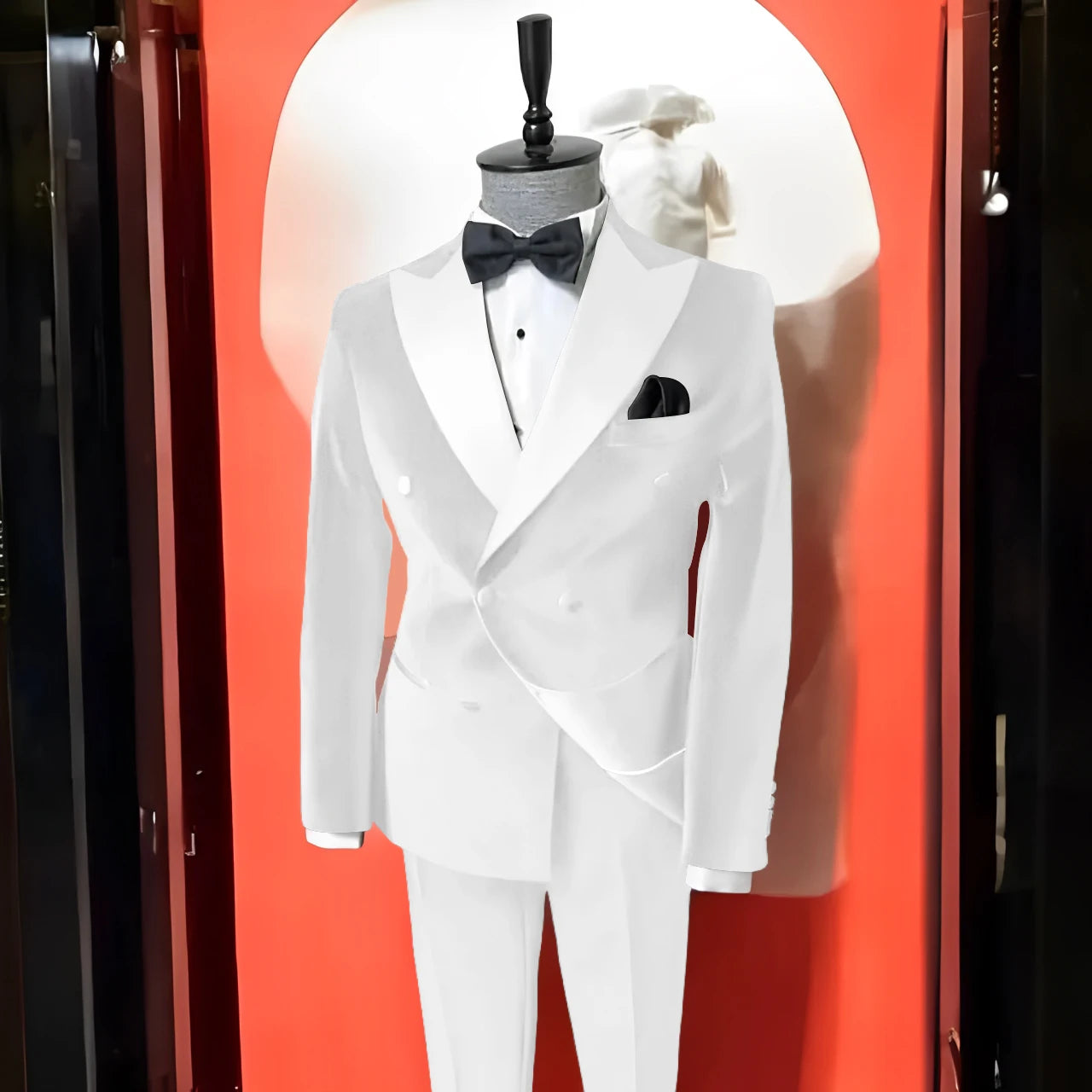 Costume en velours noir 2 pièces