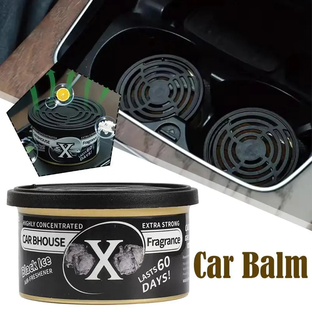 Car Aromatherapy Solid Balm Fragrance Light Fragrance Aromatherapy Car Decoration Long-lasting Fragrance Remove Odors For Home