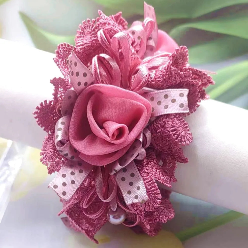 Élastique pour cheveux Fleur