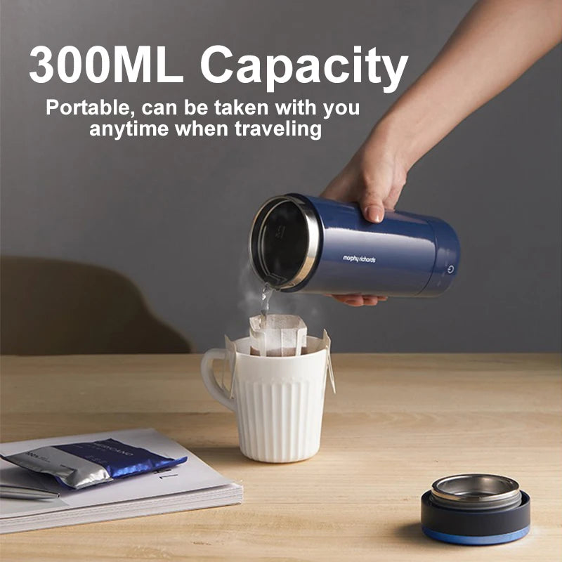 Morphy Richards Electric Kettle 300ML Mini Insulated Kettle for Tea and Coffee Home Kitchen Appliances For Travel Dormitory