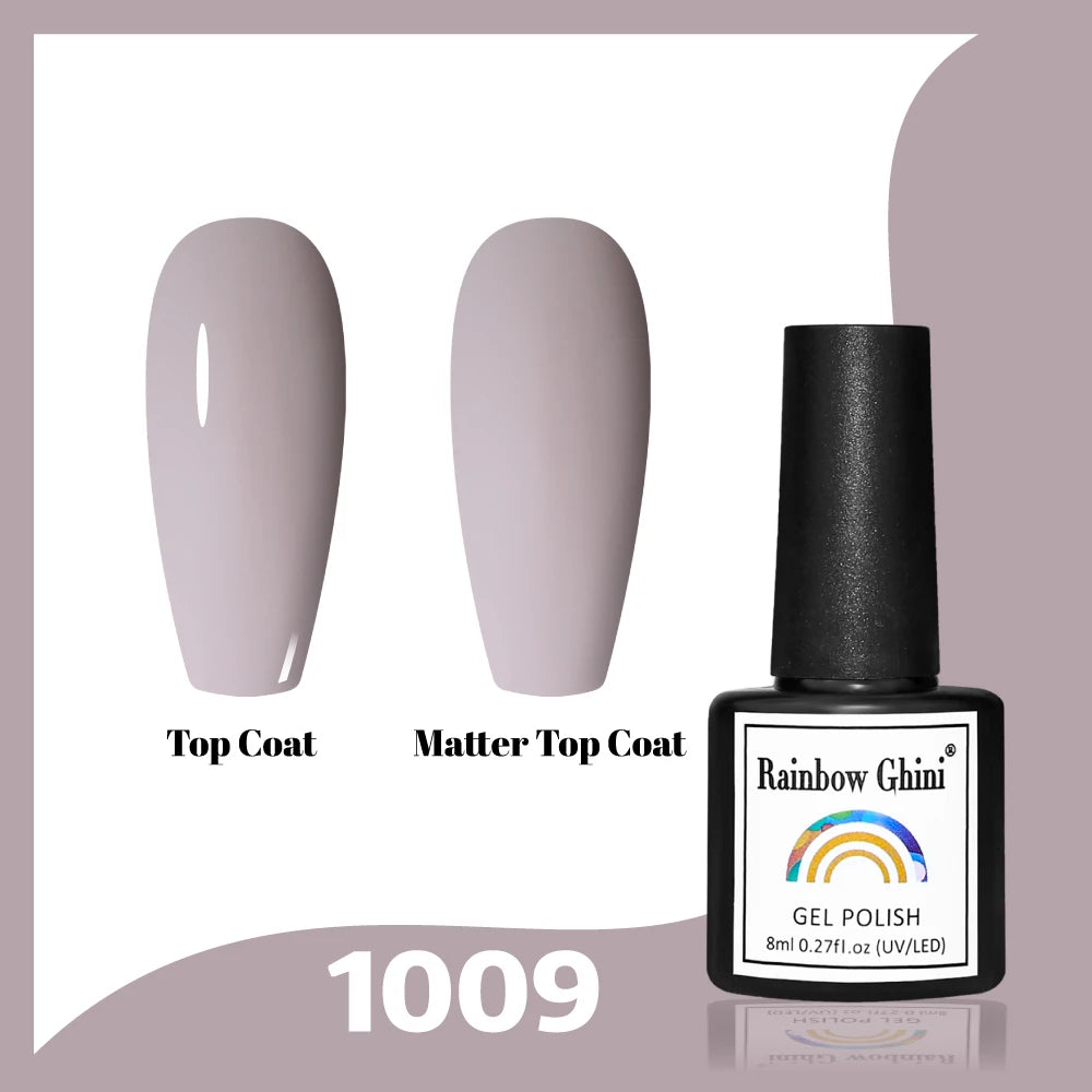 Gel Vernis à ongles semis permanents Paillettes 8Ml 150 couleurs