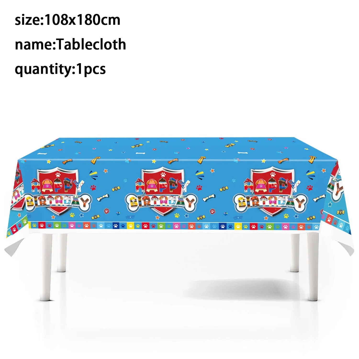 New Paw Patrol Birthday Party Decor Dogs Skye Disposable Tableware Tablecloth Plate Cup Gift Bag Kids Boy Favor Gifts Kids Toys