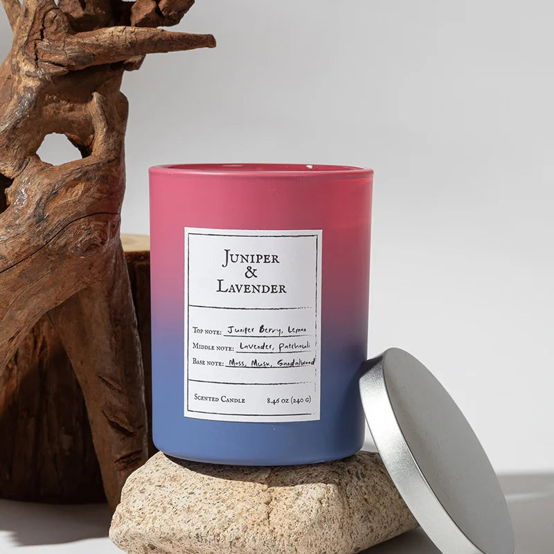 Soybean Aromatherapy Candle Christmas Décoration Aroma Romanticism Valentine's family   Gift For Home Natural  Without Smoke