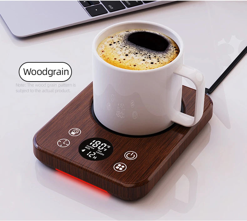 36W Coffee Mug Warmer Cup Heater Heating Pad Electric Hot Plate 9 Gear Temperature Warmer Coaster For Milk Tea Water 220V
