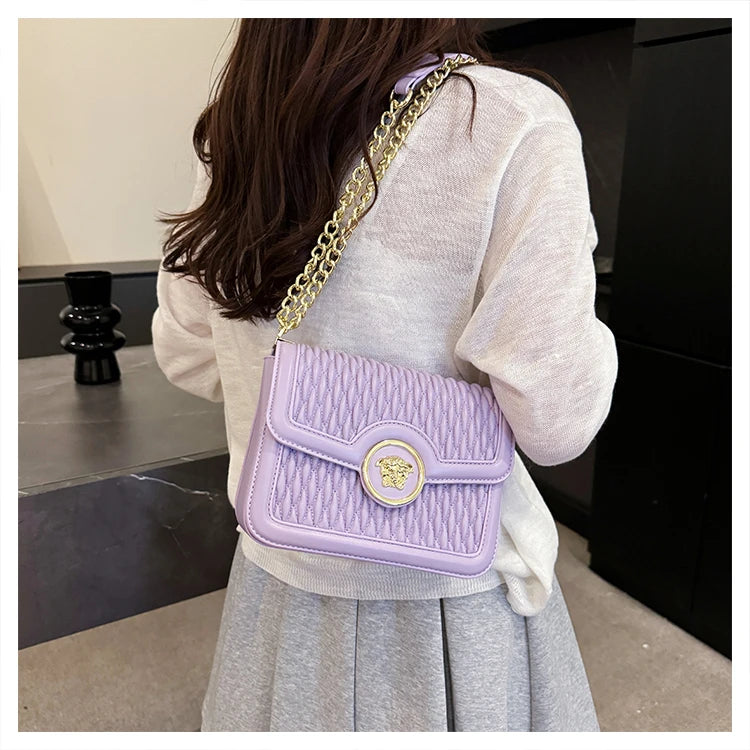 Leather Crossbody Bag Women's Shoulder Bag Messenger Bag Tote Bags Classic Elegant Luxury Brand