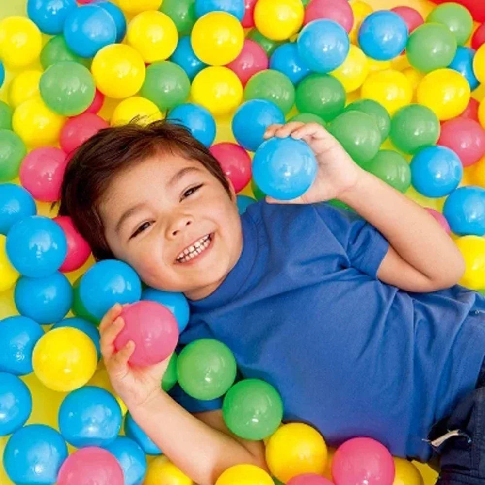 Eco-Friendly Colorful Ball Soft Plastic Pool Ball Funny Baby Kid Swim Pit Toy Thicken Balls Play House Outdoors Tents Kids Toys