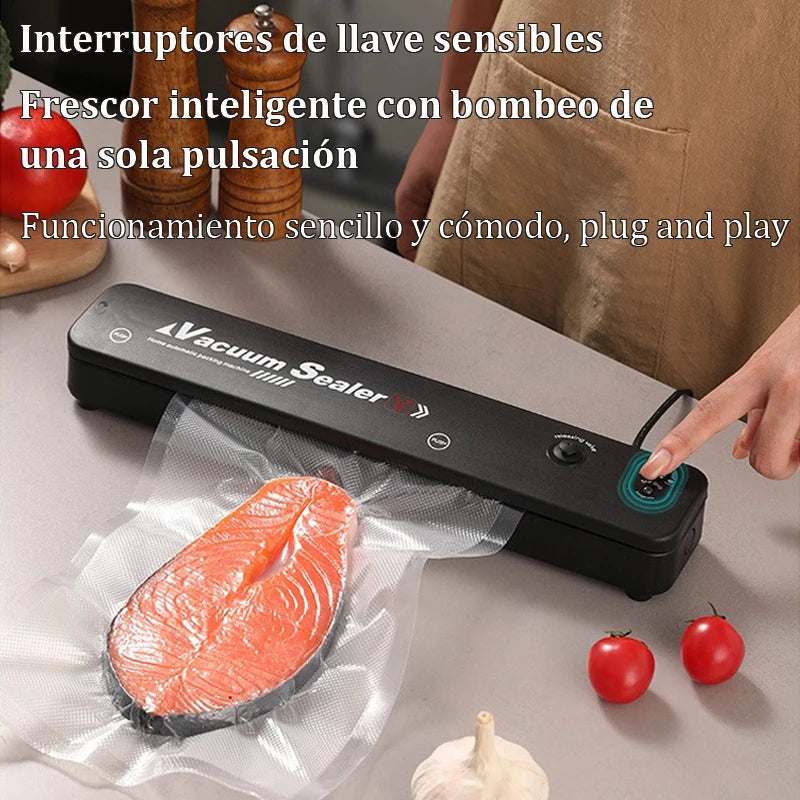 Food Sealing Portable Home Vacuum Kitchen Helper 220V Automatic Packaging Machine Food Vacuum Sealing Machine
