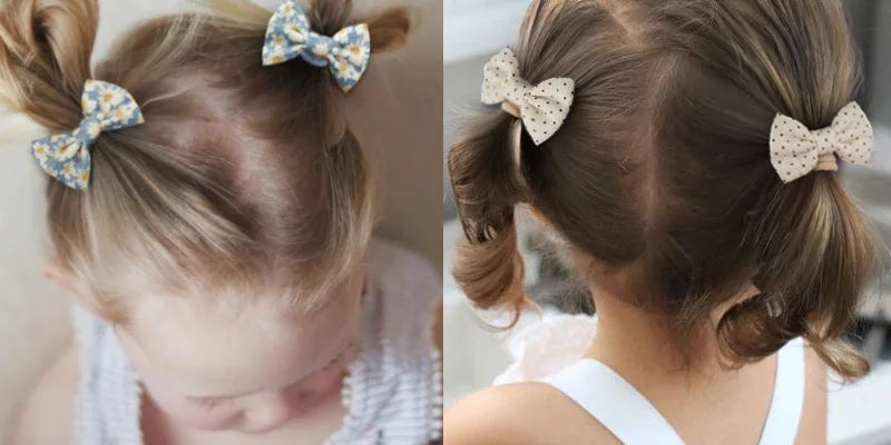 Elastic Hair Bow for Children, Children's Headwear, Hair Accessories for Girls, Cute Hair ties, Lovely Hair Rope, 10Pcs per Lot