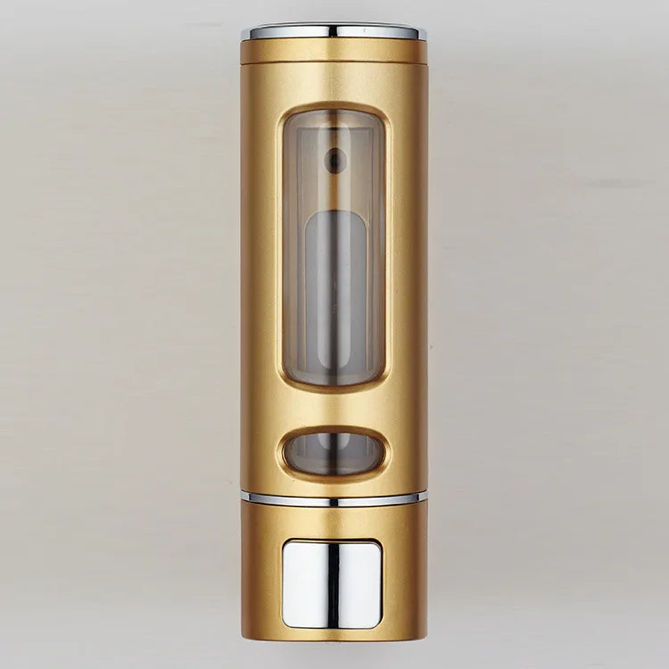 Lamgool Single/double Soap Dispenser Wall-Mount Shower Bath Shampoo Dispenser Liquid Soap Container Bathroom Accessories