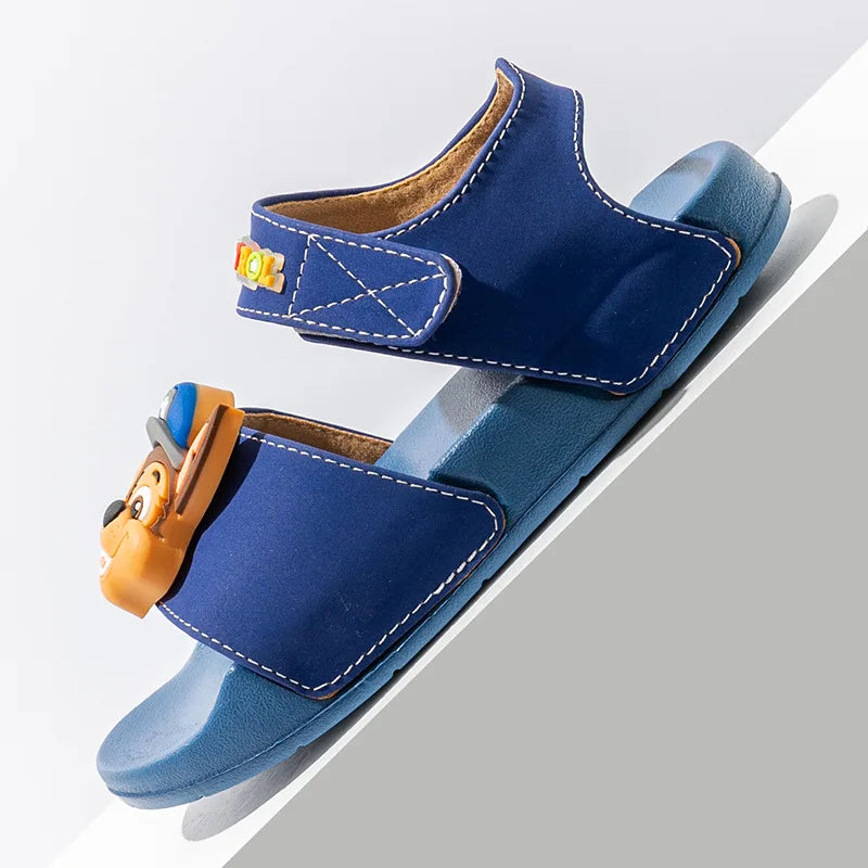 PAW PATROL Children's Sandals Outdoor Comfortable Non-slip Breathable Sandals Heel Strap Shoes for Boys And Girls