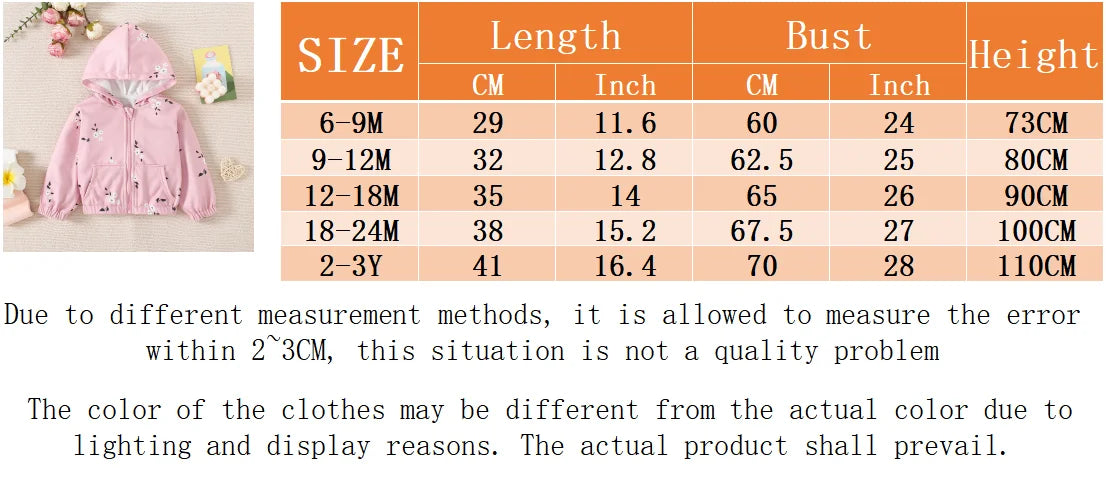 Boys' And Girls' Jackets For Spring And Autumn Thin Cut With A Hat Cute And Sweet Zipper Shirt Children's Outerwear