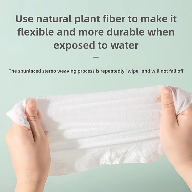 Disposable Facial Towels – 100% Cotton, Portable Individual Packs, Soft Upgrade for Travel