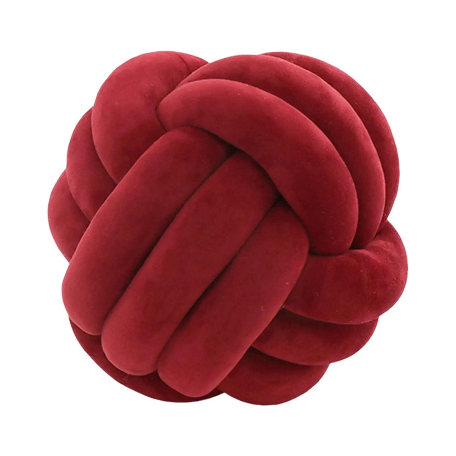 Knotted Plush Soft Knot Ball Pillow Photography Props Home Decor Cushion Soft Knot Ball Pillows Throw Knotted Pillow Handmade