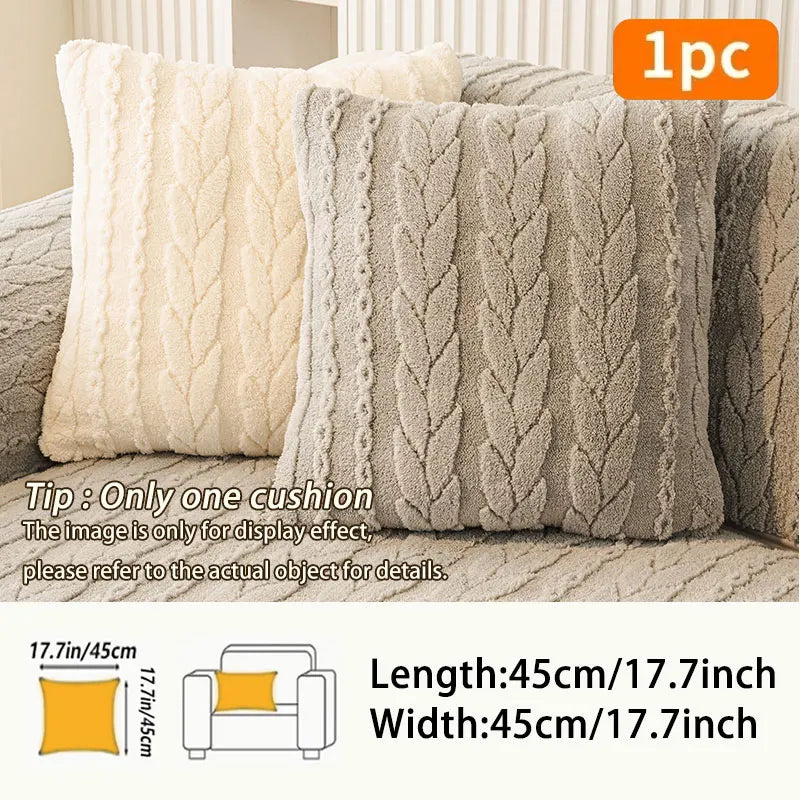 1PC-Autumn and Winter Plush Thickened 2025 New Sofa Mat Comfortable Cotton Fleece Anti slip Sofa Mat