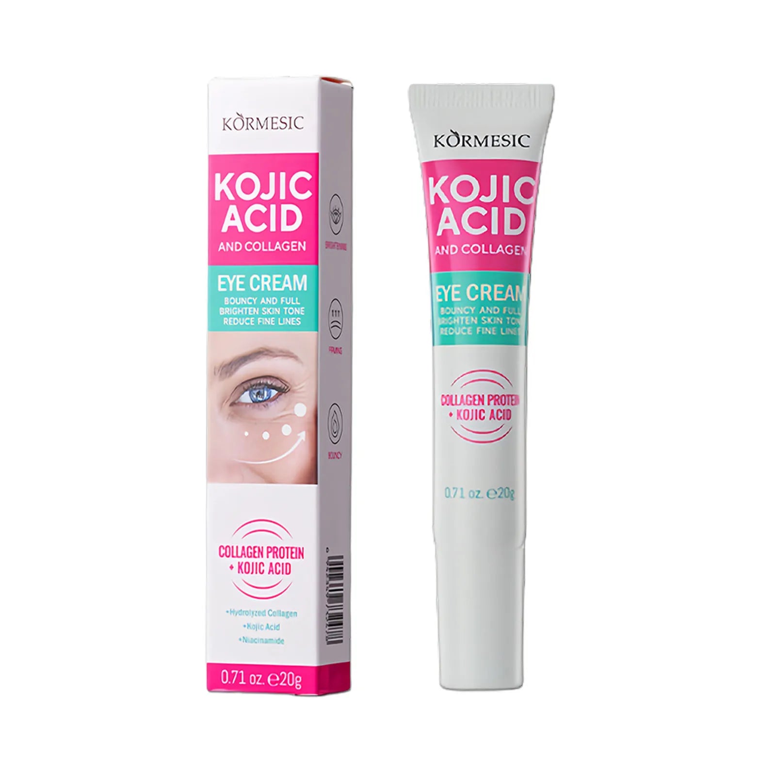 Collagen Anti Wrinkles Eye Cream Remove Eye Bags Lifting Firming Skin Fade Fine Lines Puffines Brightening Eye Care Massage Gel