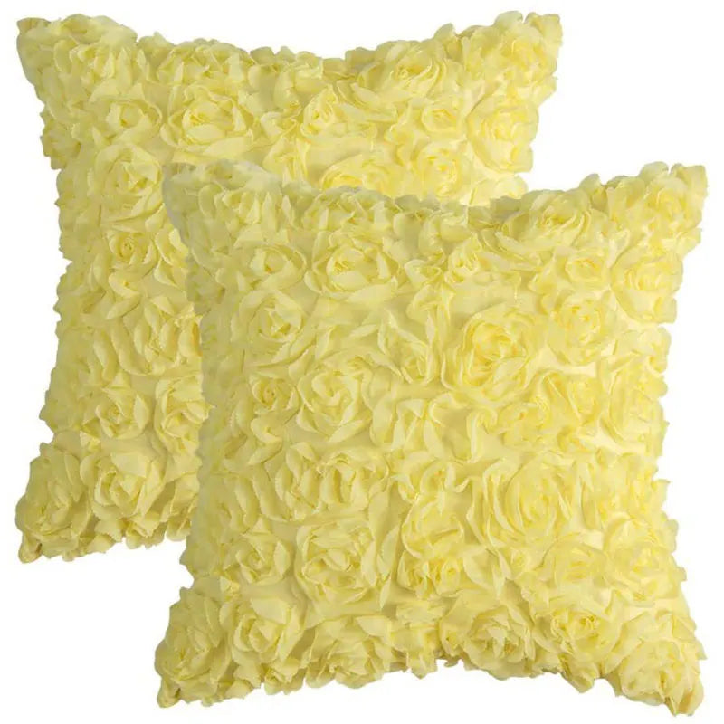 3D Peony Flower Pillowcase Nordic Light Luxury Bedroom Bedside Living Room Car Sofa Cushion Cover Pillow Case Home Decoration