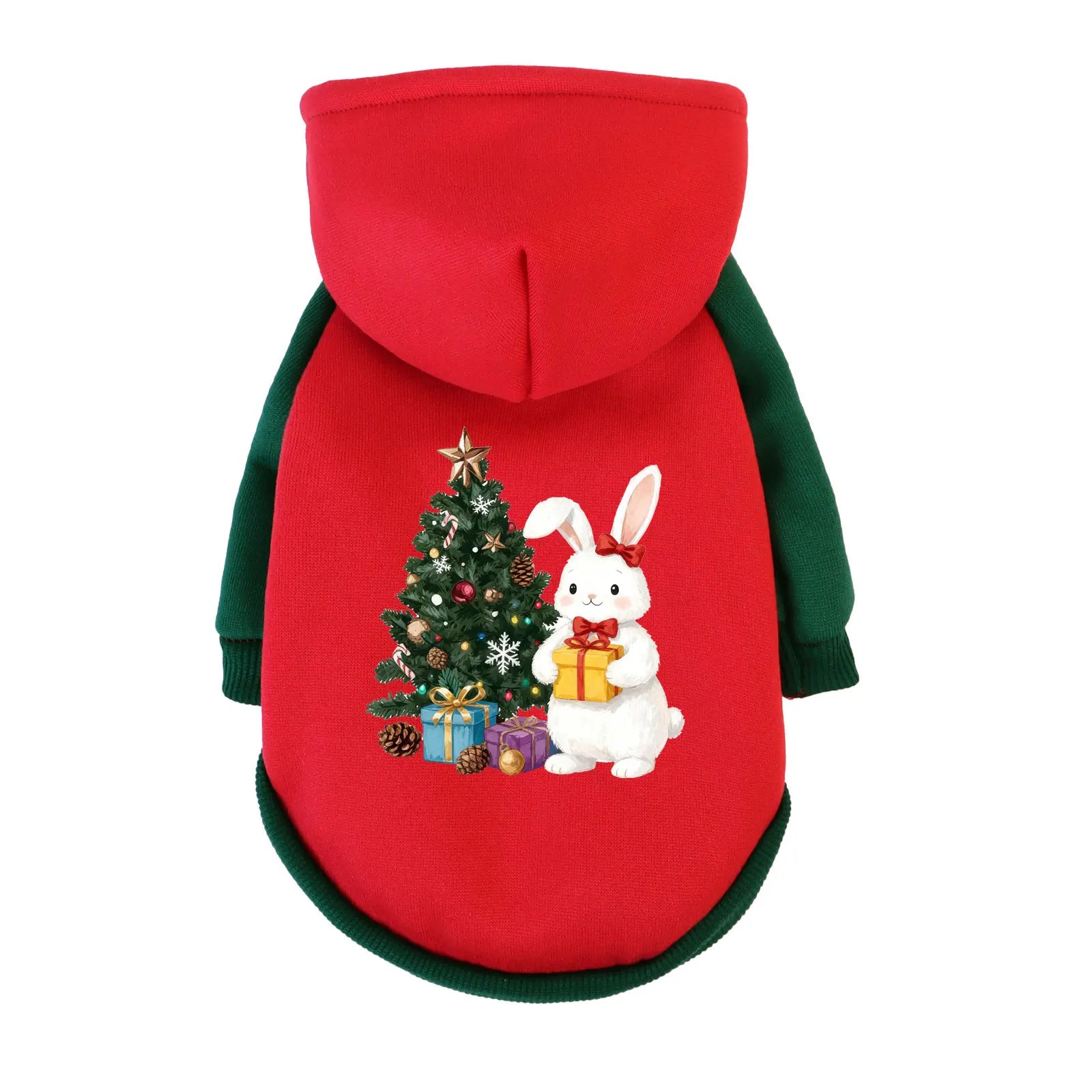 XS-3XL Pet Christmas Clothing, Cat & Dog Winter Warmth  Sweatshirt For Celebrating Christmas Party