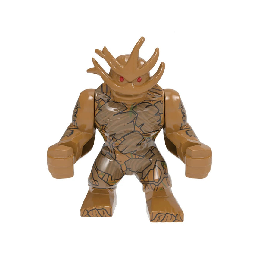 Hot Marvel movie Avengers DIY superhero 3D model character set building block assembly toy children's birthday gift boy girl