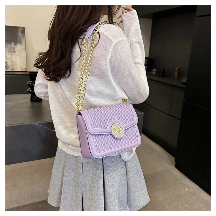 Leather Crossbody Bag Women's Shoulder Bag Messenger Bag Tote Bags Classic Elegant Luxury Brand
