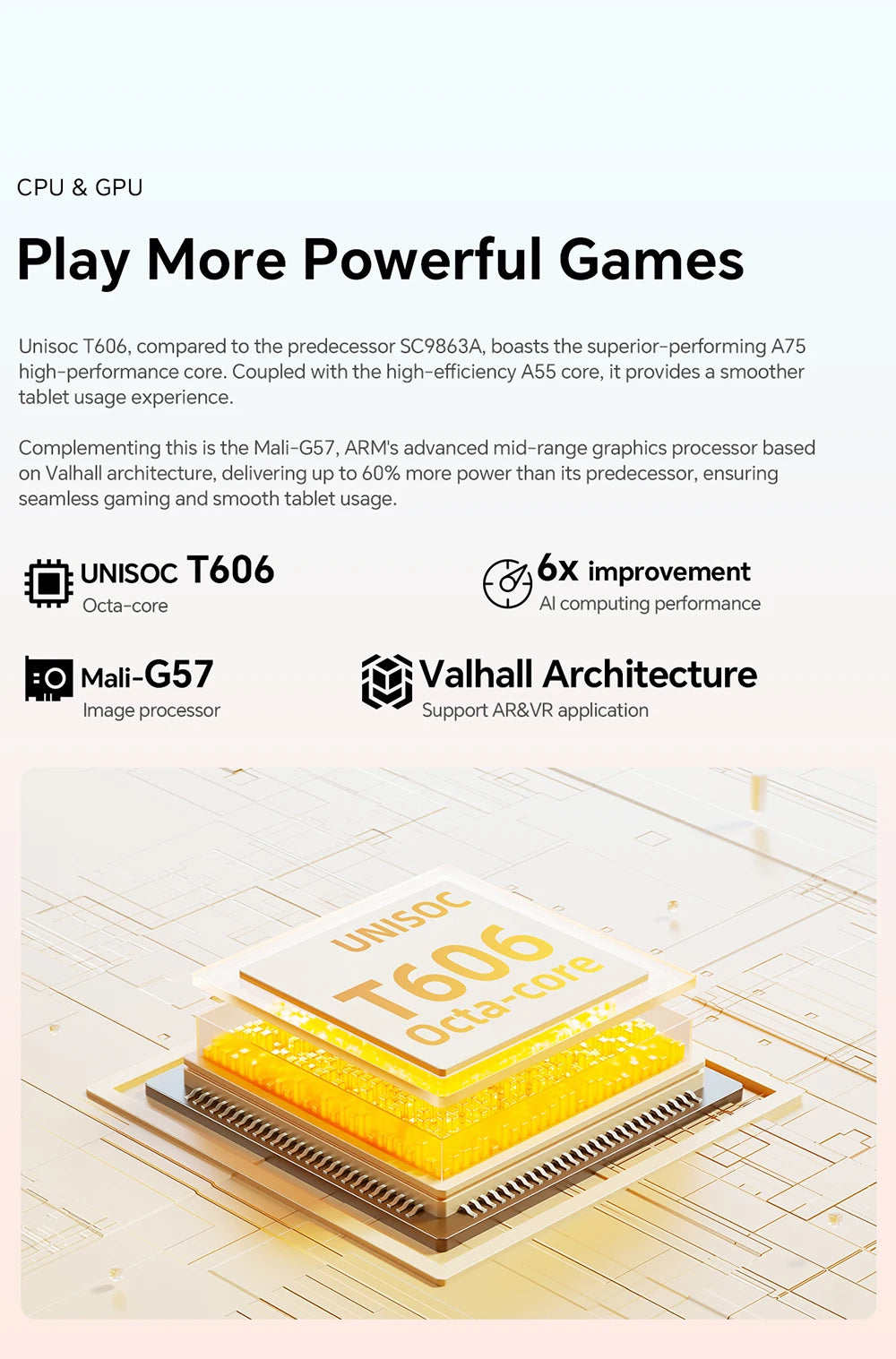 Teclast P30T Set 10.1" Tablet Android 14 T606 8-core Max 12GB RAM 128GB ROM 6000mAh Keyboard/Case/Mouse/Stylus/Headphone/Stand