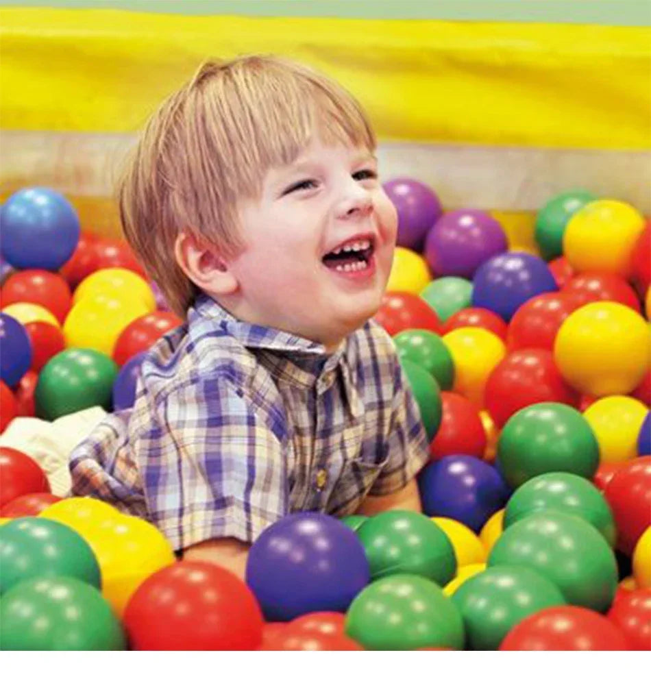 Eco-Friendly Colorful Ball Soft Plastic Pool Ball Funny Baby Kid Swim Pit Toy Thicken Balls Play House Outdoors Tents Kids Toys
