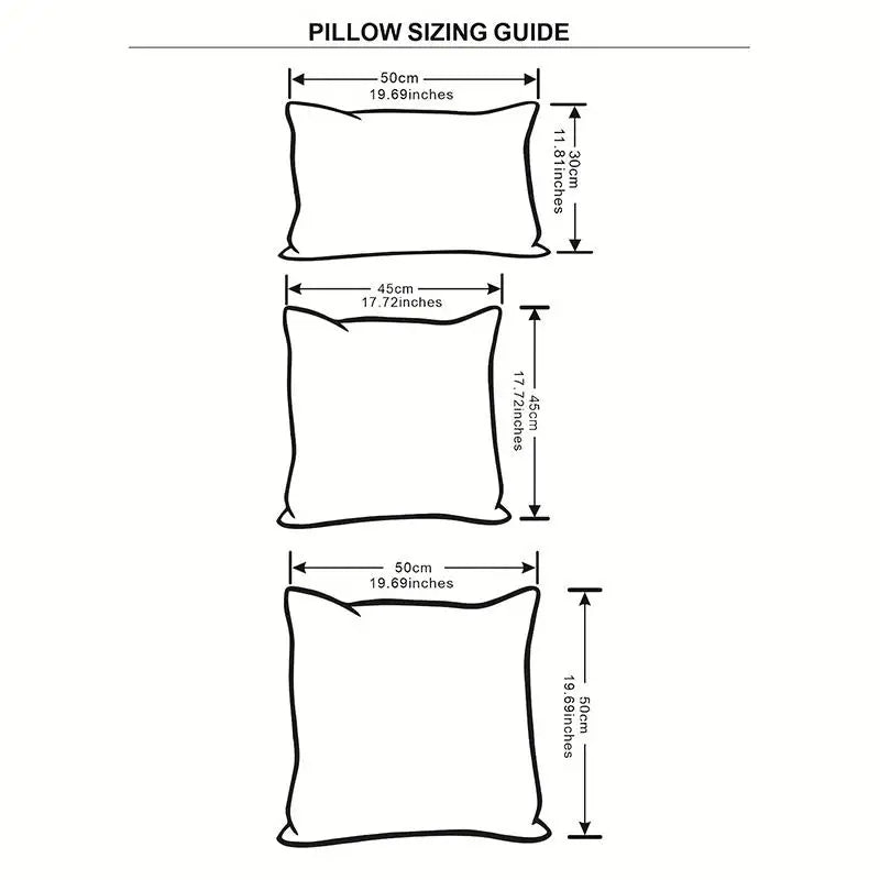 Runtow 45x45cm Christmas Tree Pattern Pillow Cases 2025 Merry Christmas Decor for Home Xmas Gifts New Year Sofa Decor Navidad