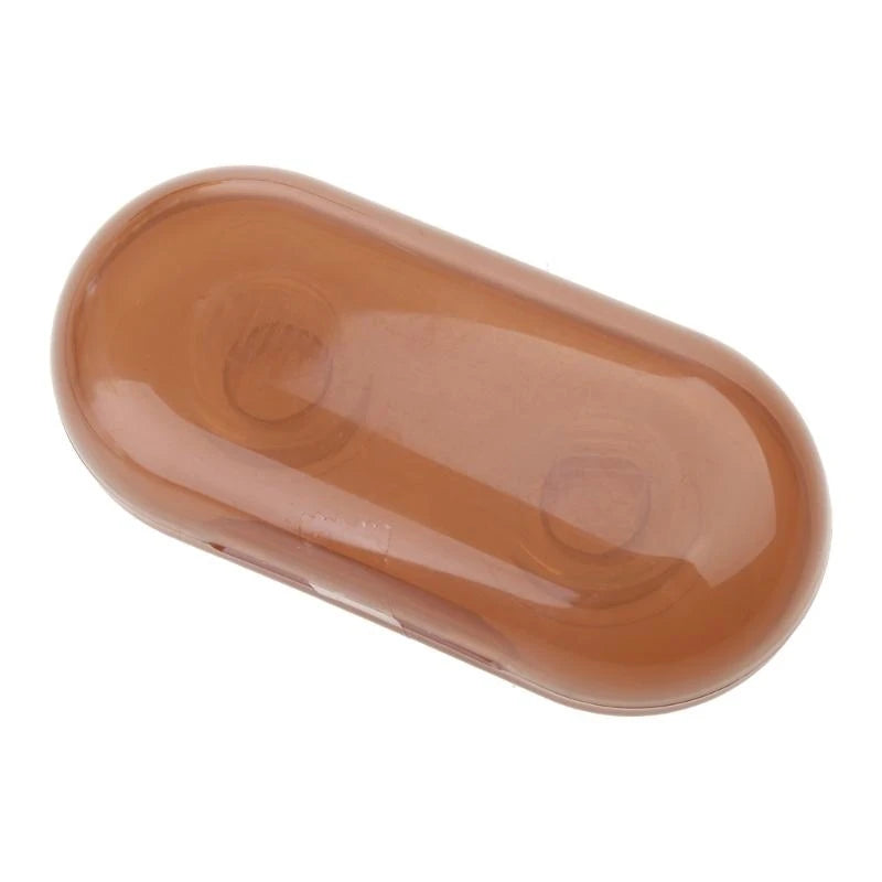 2Pcs for Nano Silver Silicone Nipple Corrector Petal-Shaped Extractor Suction