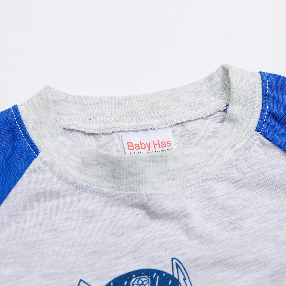 Paw Patrols Baby Pajamas Sets Children Summer Short Sleeve Skirt Pants Suit Kawaii Sleepwear Boys Girls Cosplay Nightgown Gift