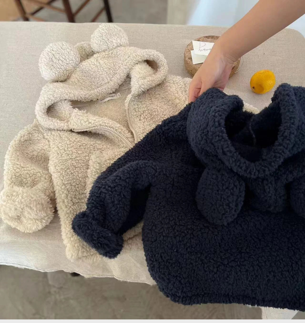 Ircomll New Children Outerwear Baby Long Sleeve Plus Velvet Thick Coat Infant Girl Casual Jacket Toddler Boy Warm Fleece Tops