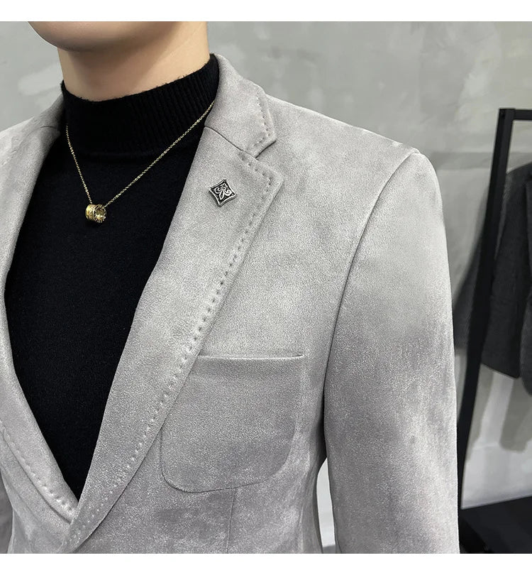 Veste blazer Cuir de daim